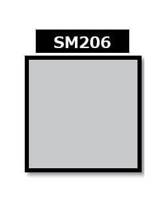 SM206 Mr. Color Super Metallic Colors 2 (10ml) Super Chrome Silver 2 (Metallic) - Official Product Image