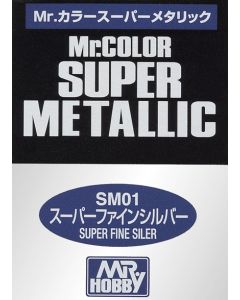 Mr. Color Super Metallic Colors (18ml)