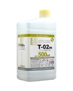 T-02m Acrylic Thinner (500ml) - Official Product Image