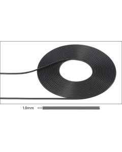 Tamiya 1.0mm Cable Black (2m long) - Official Product Image