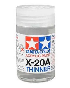 Tamiya Acrylic X-20A Thinner (46ml) - Package Image