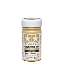 Tamiya Diorama Texture Paint Grit Effect Light Sand (100ml) - Official Product Image 1