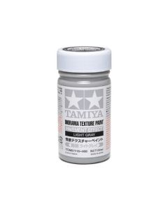 Tamiya Diorama Texture Paint Pavement Effect Light Gray (100ml) - Official Product Image