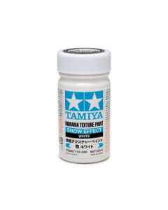 Tamiya Diorama Texture Paint Snow Effect White (100ml) - Official Product Image