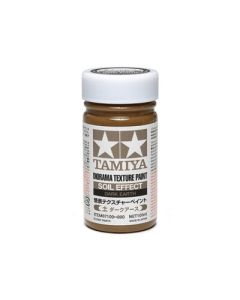 Tamiya Diorama Texture Paint Soil Effect Dark Earth (100ml) - Official Product Image 1