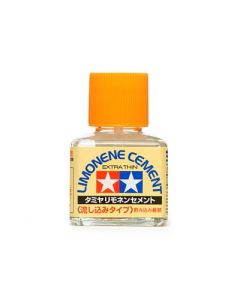 Tamiya Extra Thin Limonene Cement (40ml) - Official Product Image