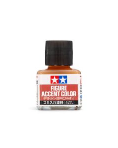 Tamiya Figure Accent Color Pink Brown (40ml) - Official Product Image 1