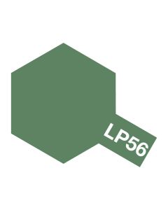 Tamiya Lacquer (10ml) LP-56 Dark Green 2 (Flat) - Official Product Image