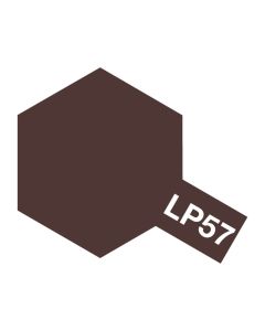 Tamiya Lacquer (10ml) LP-57 Red Brown 2 (Flat) - Official Product Image
