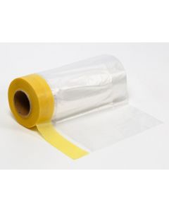 Tamiya Masking Tape with Plastic Sheeting (550mm total width, 10m long) - Official Product Image