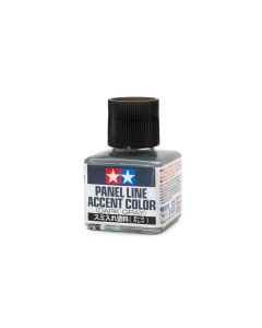 Tamiya Panel Line Accent Color Dark Gray (40ml) - Official Product Image