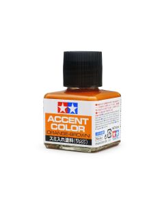 Tamiya Panel Line Accent Color Orange Brown (40ml) - Official Product Image 1