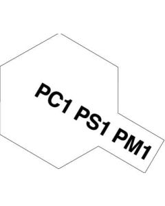 Tamiya Polycarbonate Spray (100ml) PS-01 White - Color Image