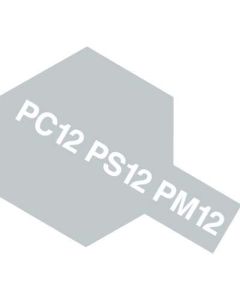 Tamiya Polycarbonate Spray (100ml) PS-12 Silver - Color Image
