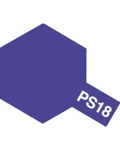 Tamiya Polycarbonate Spray (100ml) PS-18 Metallic Purple - Color Image