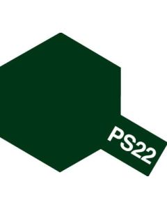 Tamiya Polycarbonate Spray (100ml) PS-22 Racing Green - Color Image