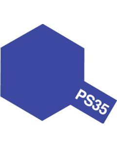 Tamiya Polycarbonate Spray (100ml) PS-35 Blue Violet - Color Image