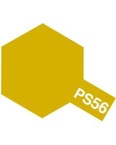 Tamiya Polycarbonate Spray (100ml) PS-56 Mustard Yellow - Color Image