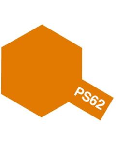 Tamiya Polycarbonate Spray (100ml) PS-62 Pure Orange - Color Image