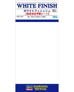 TF11 White Finish Sticker (Semi-Gloss) (90 x 200mm) (1 Sheet) - Official Product Image 1