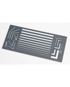 TP5 Cutting Template A (Parallel Straight Lines) - Official Product Image 1