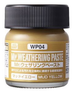 WP04 Mr. Weathering Paste Mud Yellow (40ml) - Official Product Image 1