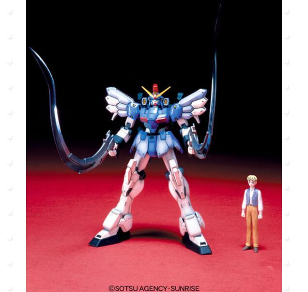 1/100 Gundam Wing Endless Waltz #06 Gundam Sandrock Kai Endless Waltz ver. with 1/20 Quatre Raberba Winner