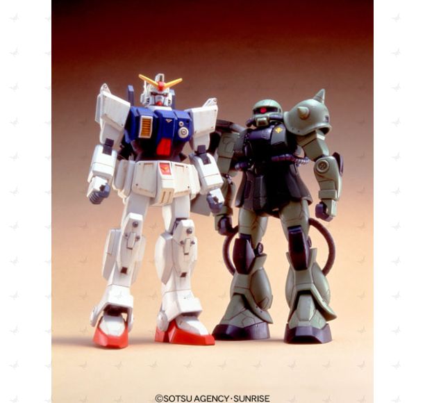 1/144 The 08th MS Team #01 Gundam Ground Type VS Zaku II Set