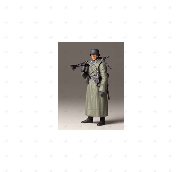 1/16 Tamiya World Figure #06 WWII German Machine Gunner (Greatcoat)