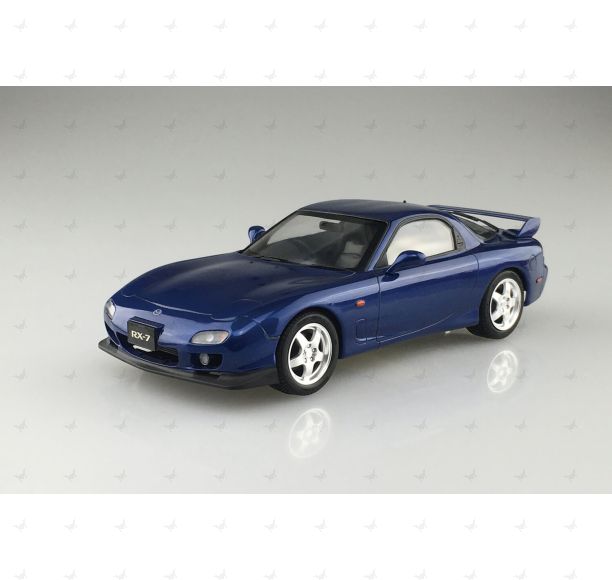 1/24 Aoshima Pre-Painted Model #SP Mazda FD3S Infini RX-7 1999 Innocent Blue Mica