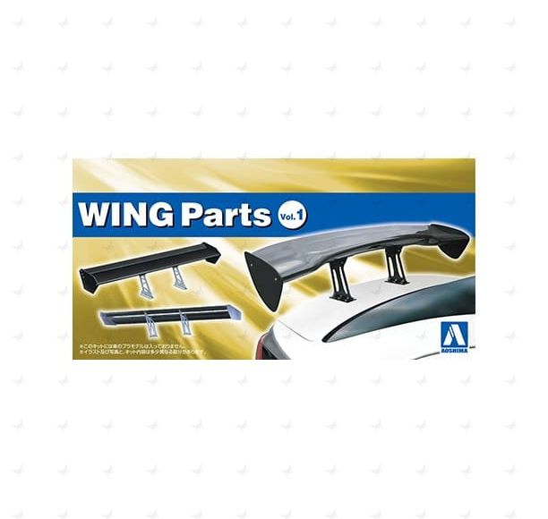 1/24 Aoshima Tuned Parts #93 Wing Parts vol.1 (3 different wings 1 each)
