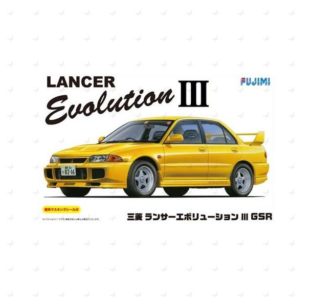 1/24 Fujimi Inch Up #34 Mitsubishi CE9A Lancer Evolution III GSR