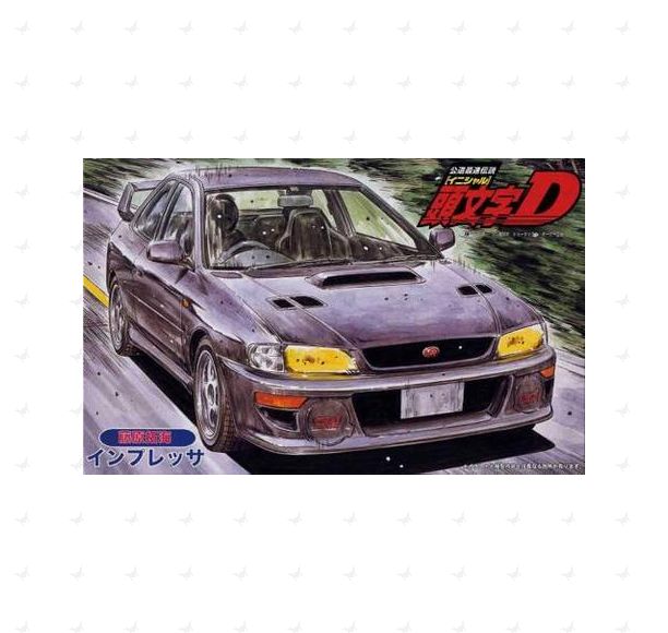 1/24 Fujimi Initial D #18 Subaru GC8 Impreza WRX STi ver.V Takumi Fujiwara ver.