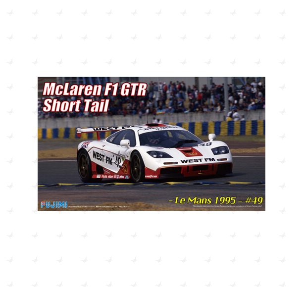 1/24 Fujimi Real Sports Car #26 McLaren F1 GTR Short Tail 1995 Le Mans 24H #49 West FM