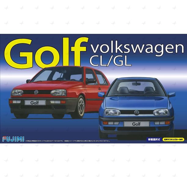1/24 Fujimi Real Sports Car #27 Volkswagen Golf CL / GL
