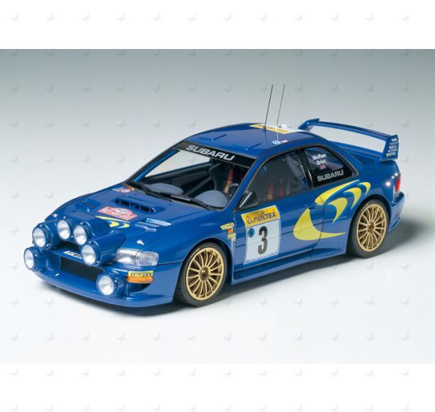 1/24 Tamiya Sports Car #199 Subaru Impreza WRC 1998 Monte Carlo Rally