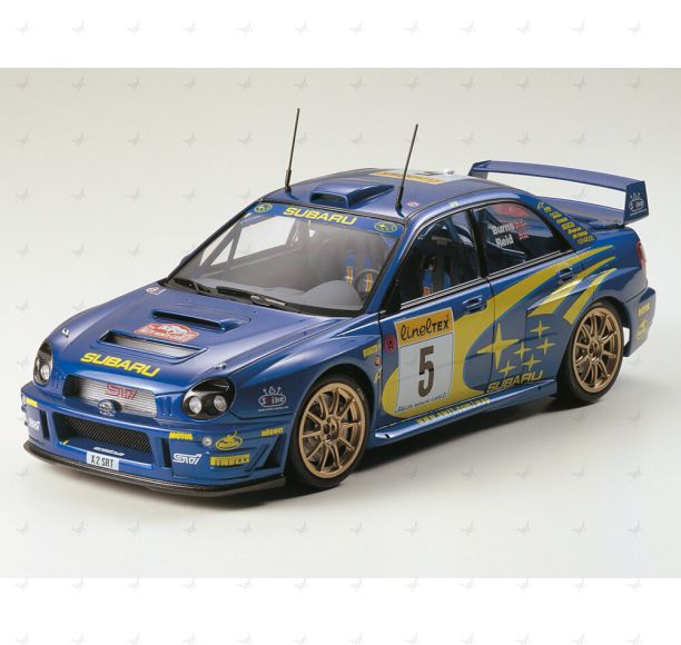 1/24 Tamiya Sports Car #240 Subaru Impreza WRC 2001
