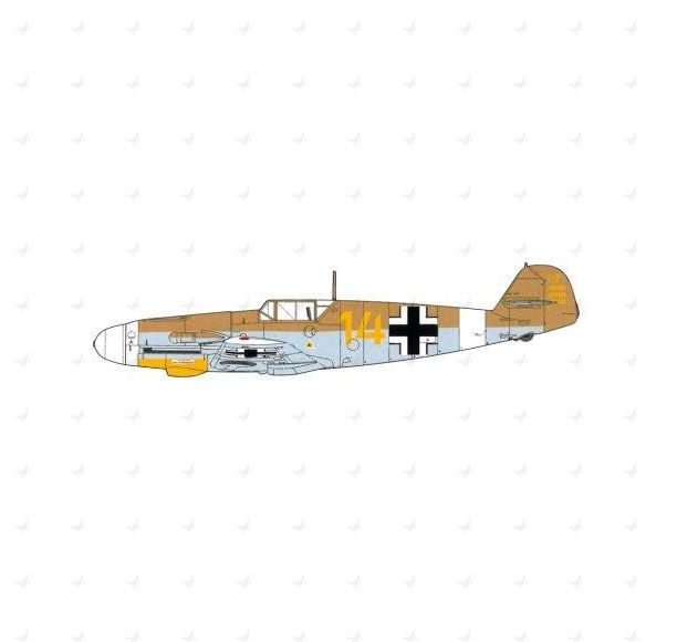 1/72 Finemolds FL5 German Fighter Messerschmitt Bf109 F-4 Trop 