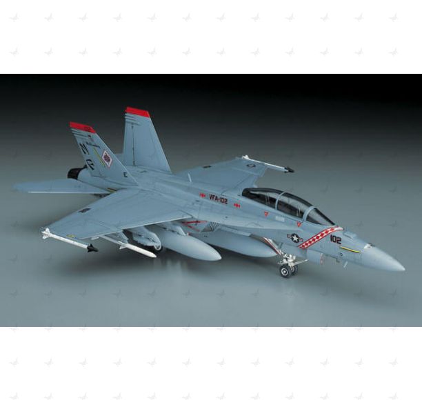1/72 Hasegawa E18 U.S. Two Seater Carrier Fighter McDonnell Douglas F/A-18F Super Hornet
