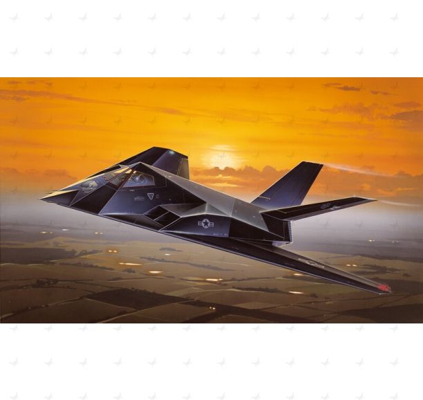 1/72 Italeri #0189 U.S. Stealth Attacker Lockheed F-117A Nighthawk