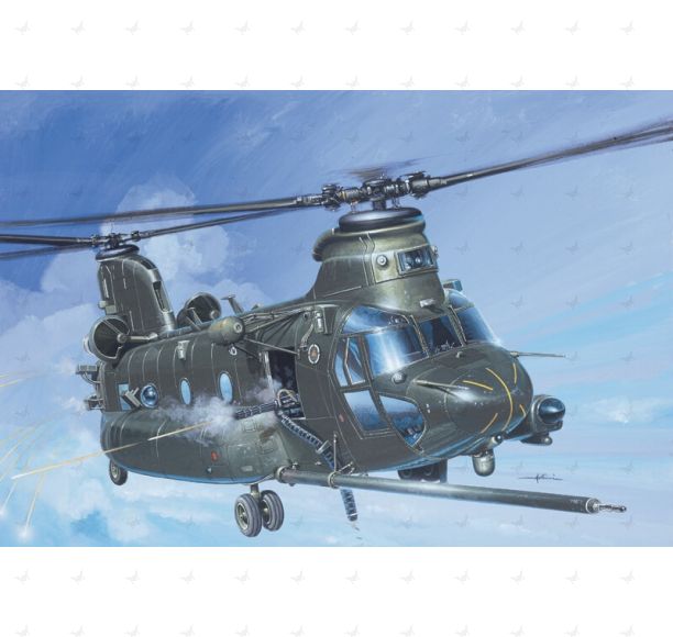 1/72 Italeri #1218 U.S. Transport Helicopter Boeing MH-47E SOA Chinook