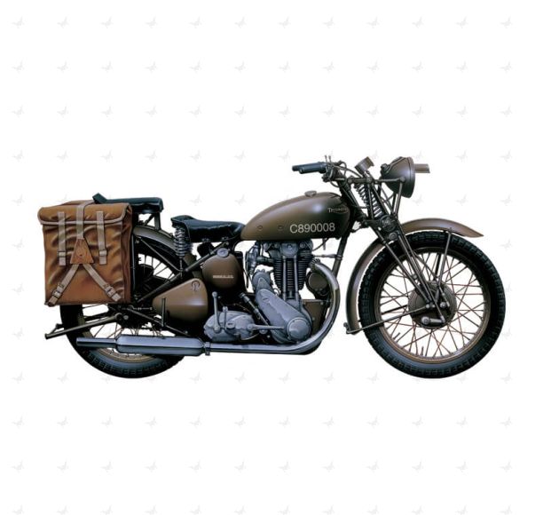 1/9 Italeri #7402 British Military Motorcycle Triumph 3HW
