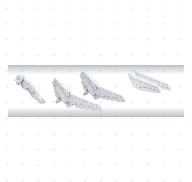 Builders Parts HD #51 MS Power Up Wing 01 (White)