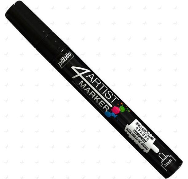 4Artist Marker Black 4mm