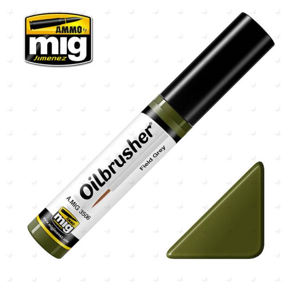 Ammo Oilbrusher (10ml) Field Green