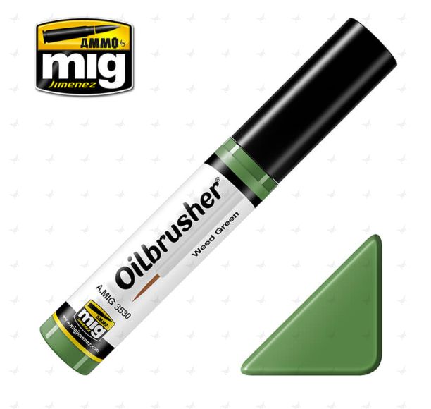 Ammo Oilbrusher (10ml) Weed Green