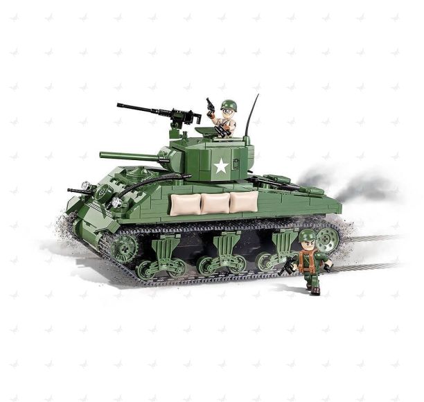 Cobi Small Army #2464 U.S. Medium Tank M4A1 Sherman