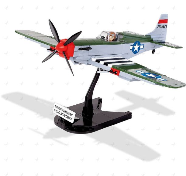 Cobi Small Army #5513 U.S. Fighter North American P-51C Mustang