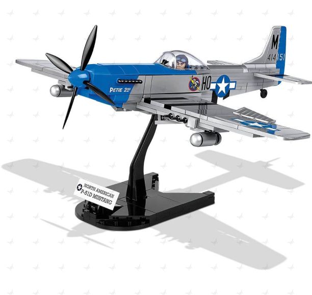Cobi Small Army #5536 U.S. Fighter North American P-51D Mustang