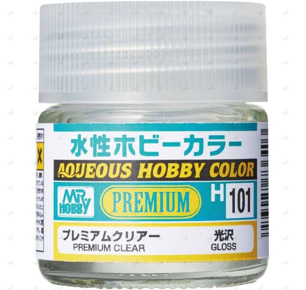 H101 Aqueous Hobby Colors (10ml) Premium Clear Gloss